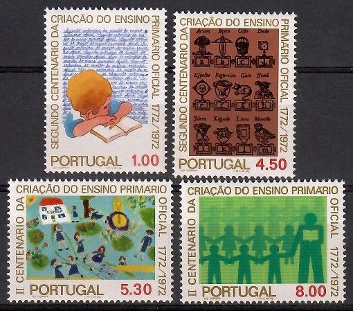 Znaczek Portugalia 1973 Mi 1216-1219 Czyste **