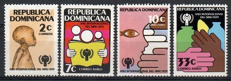 Znaczek Dominikana 1979 Mi 1216-1219 Czyste **