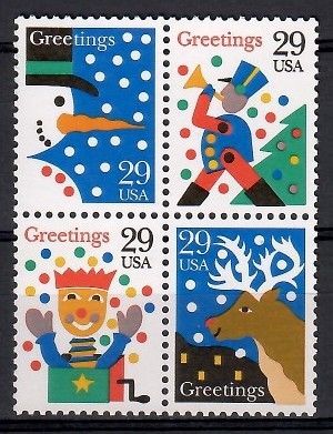 Znaczek USA 1993 Mi 2406-2409 Czyste **
