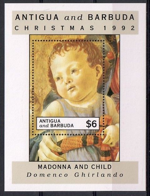 Znaczek Antigua i Barbuda 1992 Mi bl 243 Czyste **