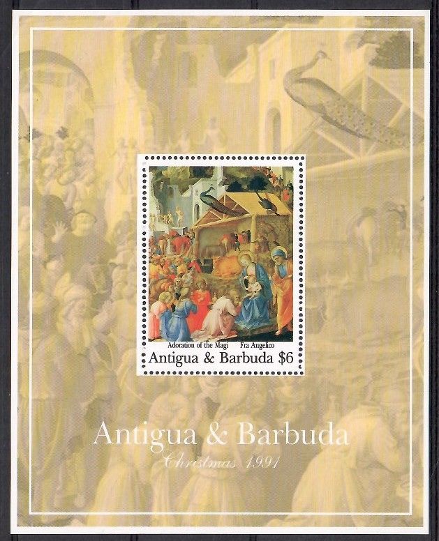 Znaczek Antigua i Barbuda 1992 Mi bl 220 Czyste **
