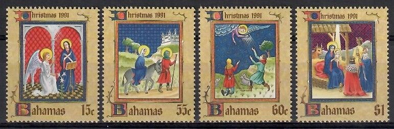 Znaczek Bahamy 1991 Mi 764-767 Czyste **