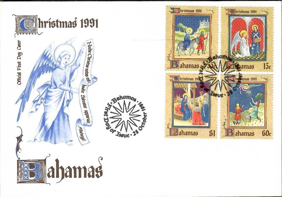 Znaczek Bahamy 1991 Mi 764-767 FDC