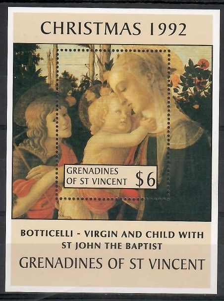 Znaczek Grenadines of St Vincent 1992 Mi bl 112 Czyste **