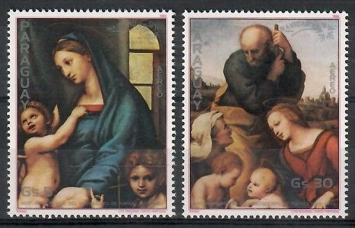 Znaczek Paragwaj 1982 Mi 3575+3577 Czyste **