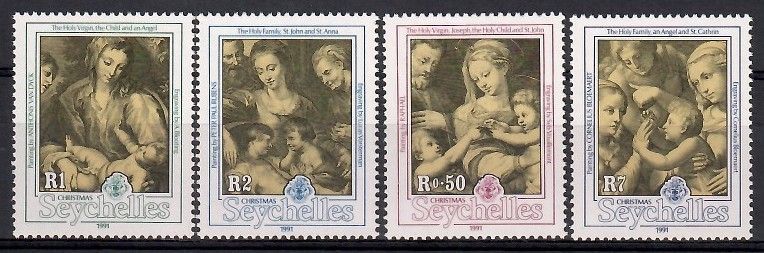 Znaczek Seszele 1991 Mi 752-755 Czyste **