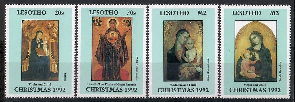 Znaczek Lesotho 1992 Mi 1000+1003+1005-1006 Czyste **