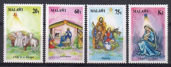 Znaczek Malawi 1991 Mi 577-580 Czyste **