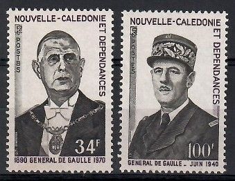 Znaczek Nowa Kaledonia 1971 Mi 508-509 Czyste **
