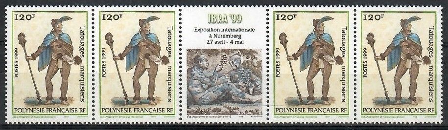 Znaczek Polinezja Francuska 1999 Mi 785 Czyste **