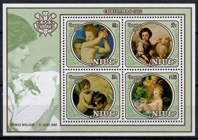 Znaczek Niue 1982 Mi bl 59 Czyste **