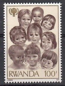 Znaczek Rwanda 1979 Mi 1001 Czyste **