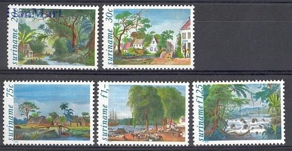 Znaczek Surinam 1981 Mi 957-961 Czyste **
