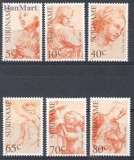 Znaczek Surinam 1983 Mi 1026-1031 Czyste **