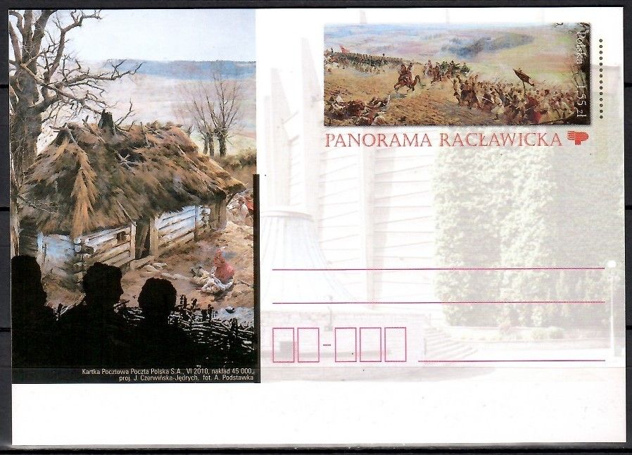 Znaczek Polska 2010 Fi Cp 1543 Całostka pocztowa