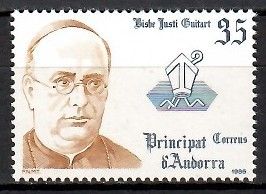 Znaczek Andora (hiszpańska) 1986 Mi 190 Czyste **