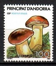Znaczek Andora (hiszpańska) 1987 Mi 197 Czyste **