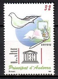 Znaczek Andora (hiszpańska) 1997 Mi 254 Czyste **