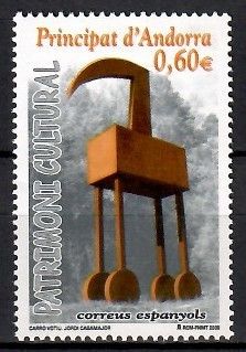 Znaczek Andora (hiszpańska) 2008 Mi 348 Czyste **