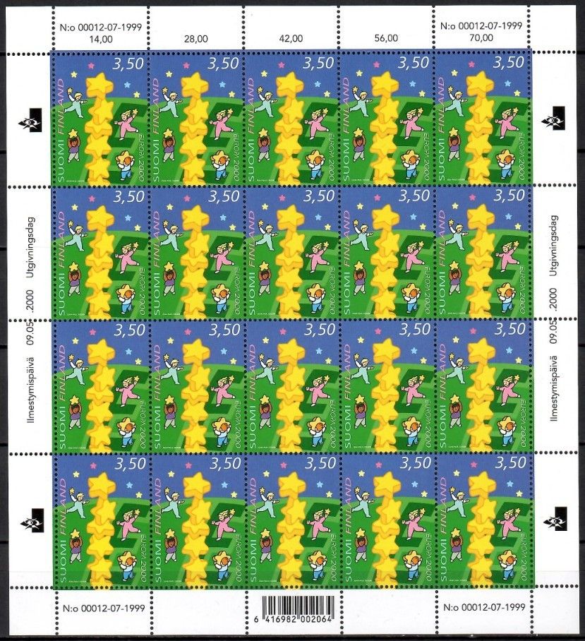 Znaczek Finlandia 2000 Mi ark 1531 Czyste **