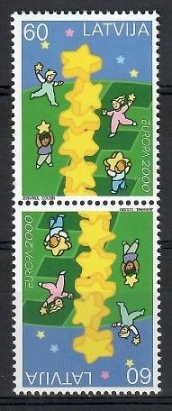 Znaczek Łotwa 2000 Mi 519 Czyste **