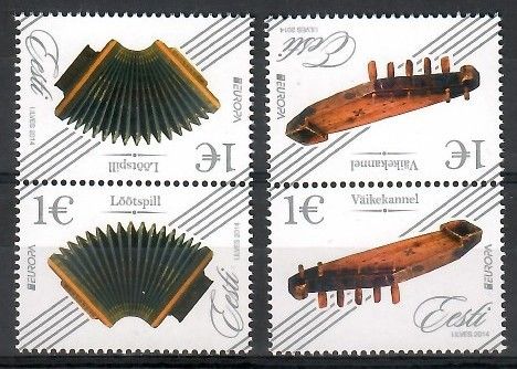 Znaczek Estonia 2014 Mi 794-795 Czyste **