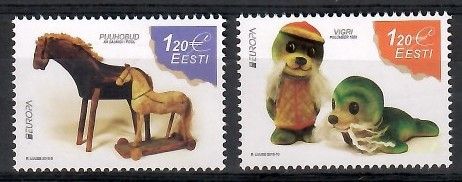Znaczek Estonia 2015 Mi 822-823 Czyste **
