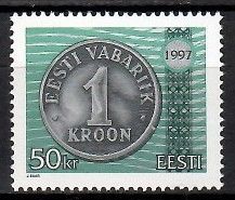 Znaczek Estonia 1997 Mi 308 Czyste **
