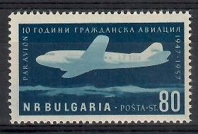 Znaczek Bułgaria 1957 Mi 1027 Czyste **