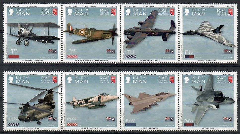 Znaczek Wyspa Man 2018 Mi 2323-2330 Czyste **
