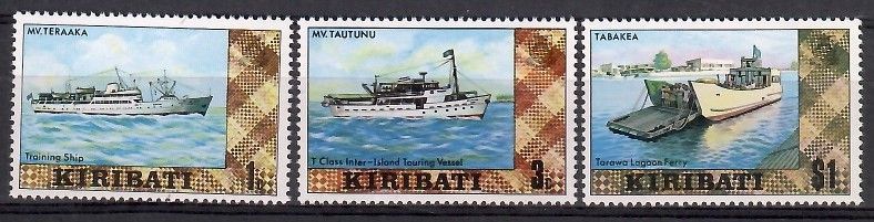 Znaczek Kiribati 1979 Mi 322-323+334 Czyste **