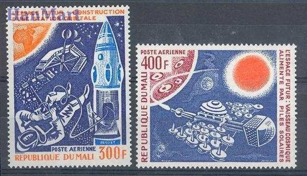 Znaczek Mali 1976 Mi 530-531 Czyste **