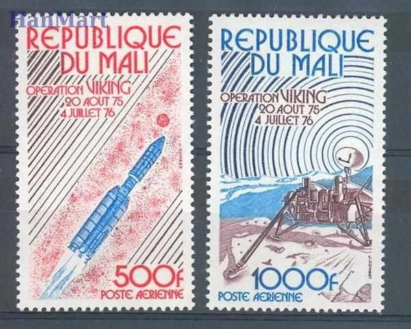 Znaczek Mali 1976 Mi 565-566 Czyste **
