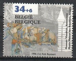 Znaczek Belgia 1996 Mi 2678 Czyste **