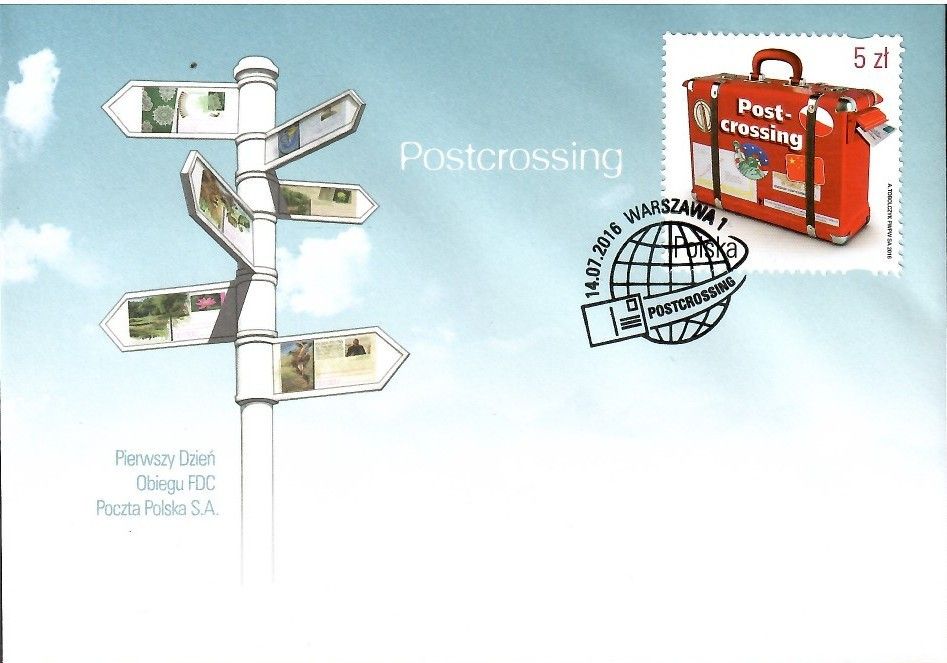 Znaczek Polska 2016 Mi 4852 Fi 4702 FDC