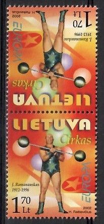 Znaczek Litwa 2002 Mi 792 Czyste **