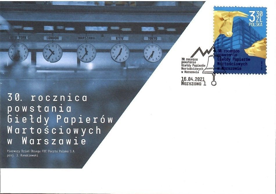 Znaczek Polska 2021 Mi 5290 Fi 5140 FDC