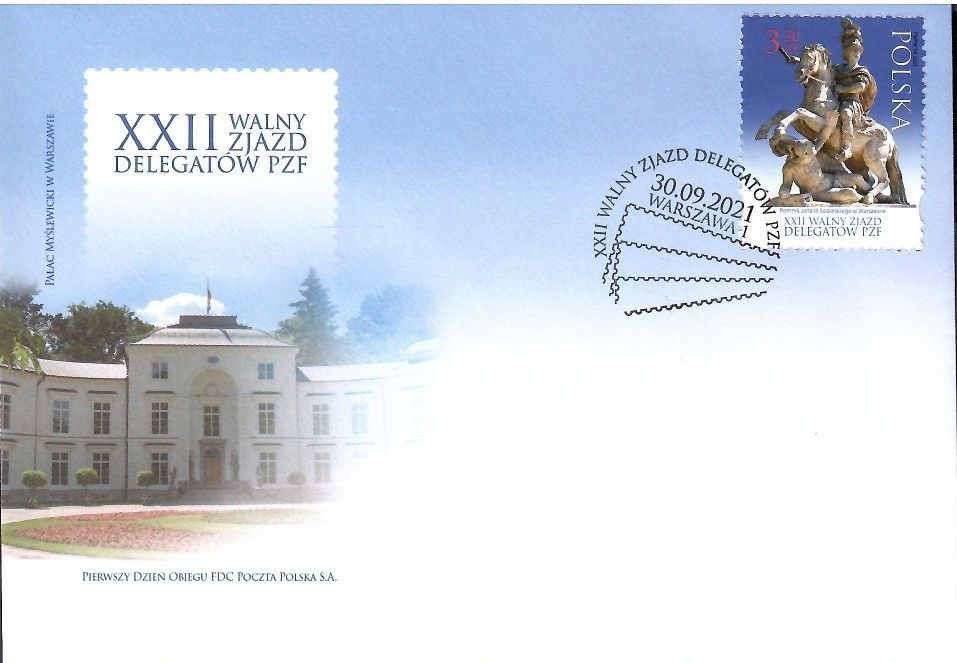 Znaczek Polska 2021 Mi 5327 Fi 5177 FDC