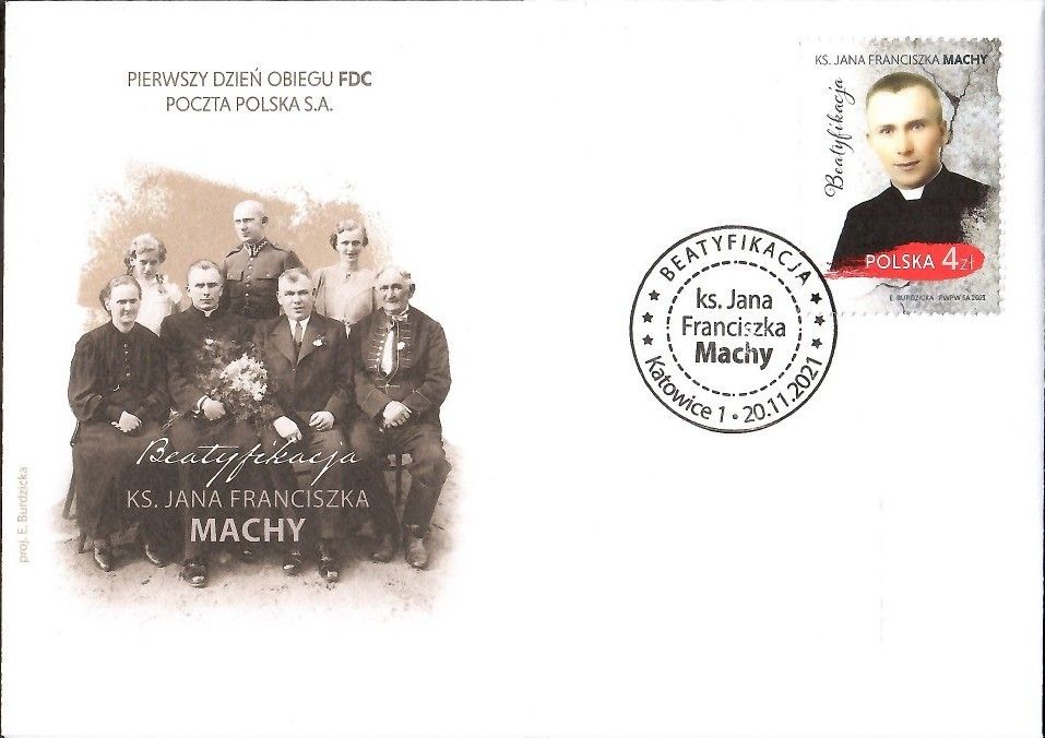 Znaczek Polska 2021 Mi 5335 Fi 5185 FDC