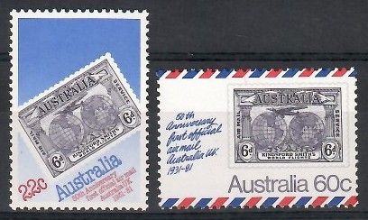 Znaczek Australia 1981 Mi 745-746 Czyste **