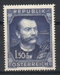 Znaczek Austria 1952 Mi 970 Czyste **