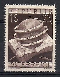 Znaczek Austria 1953 Mi 995 Czyste **