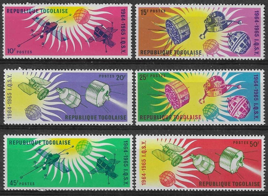 Znaczek Togo 1964 Mi 446-451 Czyste **