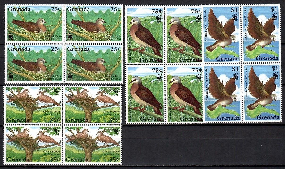 Znaczek Grenada 1995 Mi 2858-2861 Czyste **