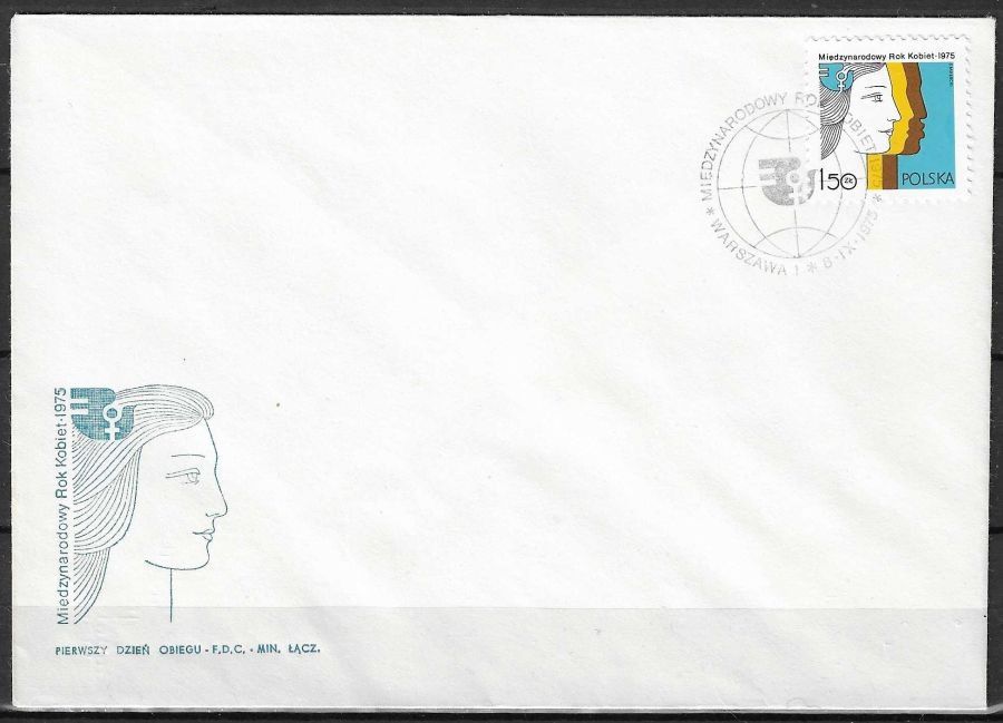 Znaczek Polska 1975 Mi 2397 Fi 2250 FDC