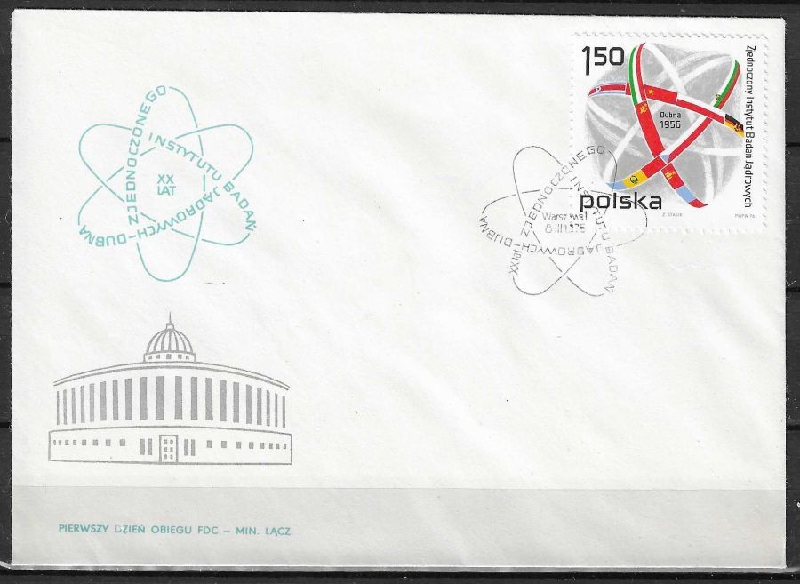 Znaczek Polska 1976 Mi 2435 Fi 2288 FDC