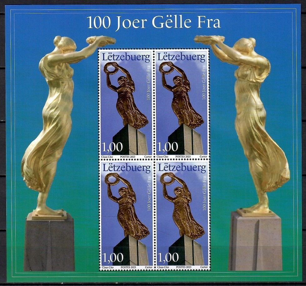 Znaczek Luksemburg 2023 Mi ark 2335 Czyste **