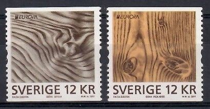 Znaczek Szwecja 2011 Mi 2812-2813 Czyste **