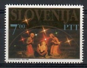 Znaczek Słowenia 1992 Mi 35 Czyste **