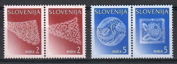Znaczek Słowenia 1997 Mi 155-158yIII,IV Czyste **